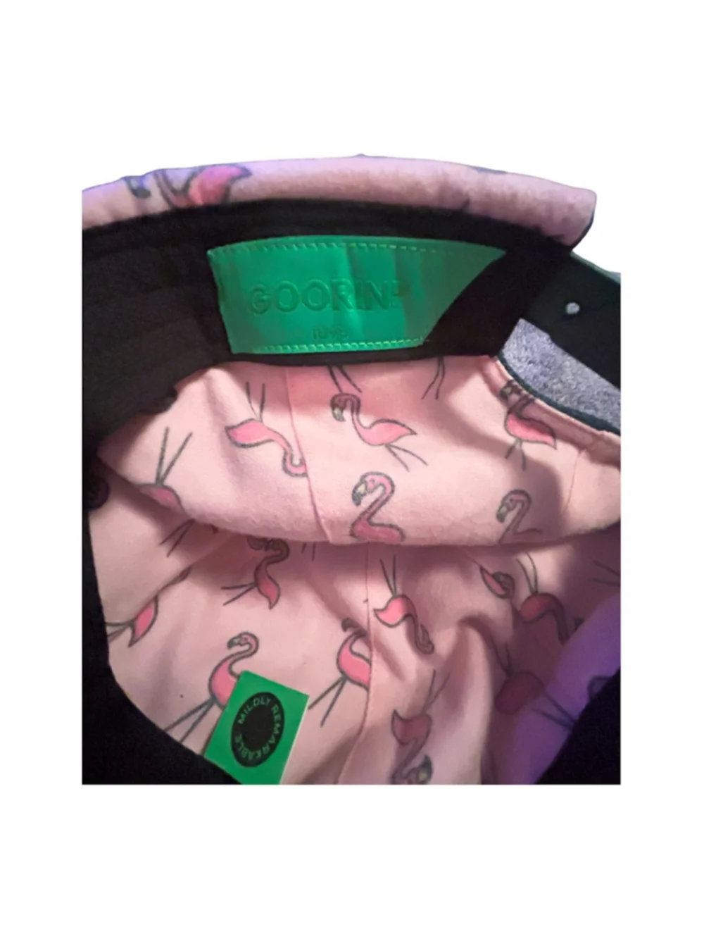 Women's Goorin Bros. Black & Pink Flamingo Baseball Cap One Size